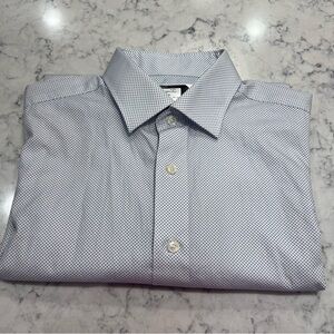 Lorenzo Uomo The Perfect White Fashion Shirt 16 1/2 / 34-35